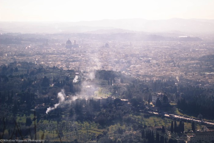 View from Fiesole, Florence, Italy